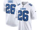 Jahmyr Gibbs Detroit Lions Nike Tundra Fashion Game Jersey - White