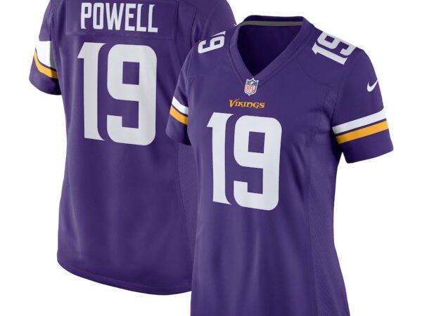 Brandon Powell Minnesota Vikings Nike Women's Game Jersey - Purple