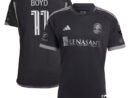 Tyler Boyd Nashville SC adidas 2024 Man In Black Kit Authentic Player Jersey - Black/Yellow