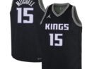 Davion Mitchell Sacramento Kings Jordan Brand Youth Swingman Jersey - Statement Edition - Black