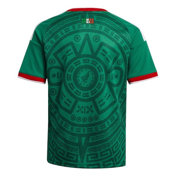 Mexico National Team adidas Youth FIFA x World Cup 2026 Home Replica Jersey - Green