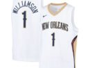 Zion Williamson New Orleans Pelicans Nike Youth Swingman Player Jersey - Association Edition - White/Navy
