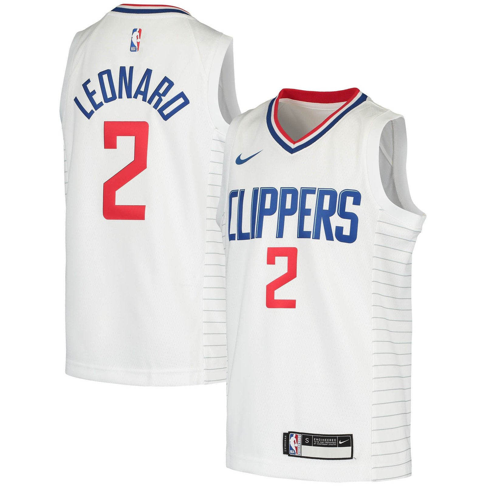 Kawhi Leonard LA Clippers Nike Youth Swingman Jersey - Icon Edition - Royal/White