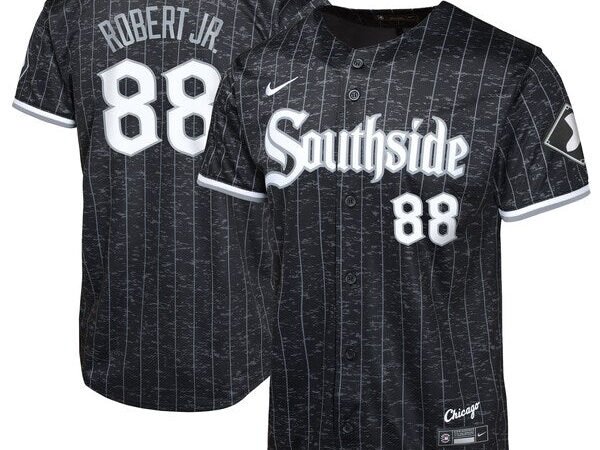Luis Robert Jr. Chicago White Sox Nike Youth City Connect Limited Player Jersey - Black