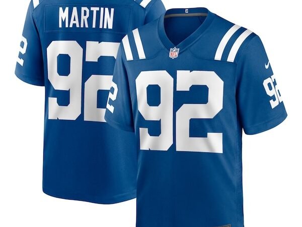 Jacob Martin Indianapolis Colts Nike Team Game Jersey - Royal