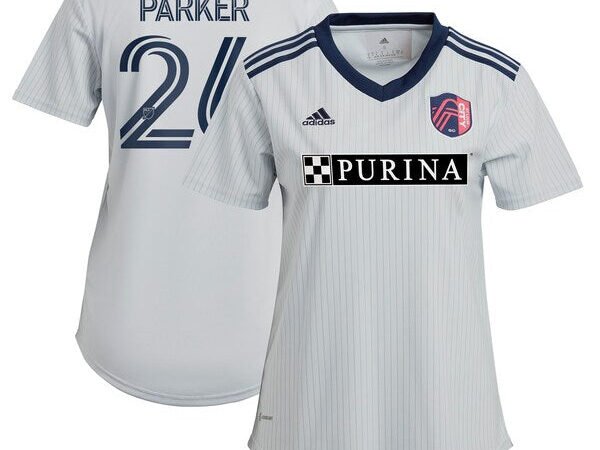 Tim Parker St. Louis City SC adidas Women's 2024 The Spirit Kit Replica Jersey - Gray