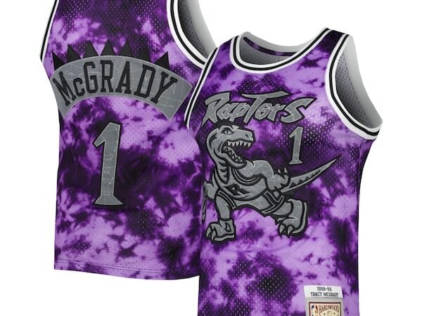 Tracy McGrady Toronto Raptors 1998/99 Galaxy Swingman Jersey - Purple