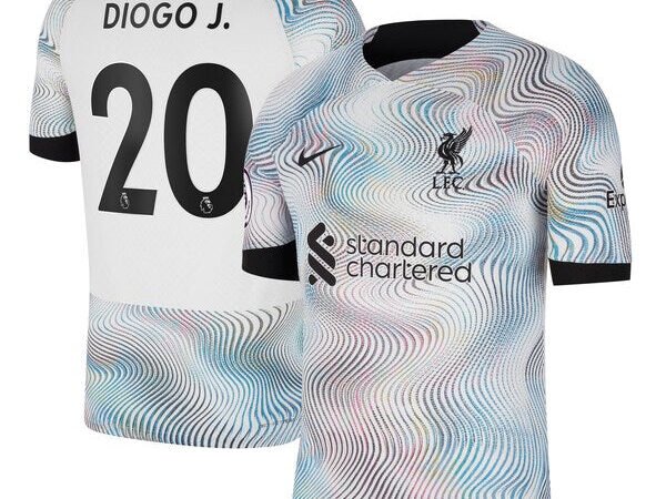 Diogo Jota Liverpool Nike 2022/23 Away Vapor Match Authentic Player Jersey - White