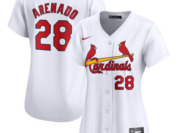 Nolan Arenado St. Louis Cardinals Nike Women's Home Limited Player Jersey - White