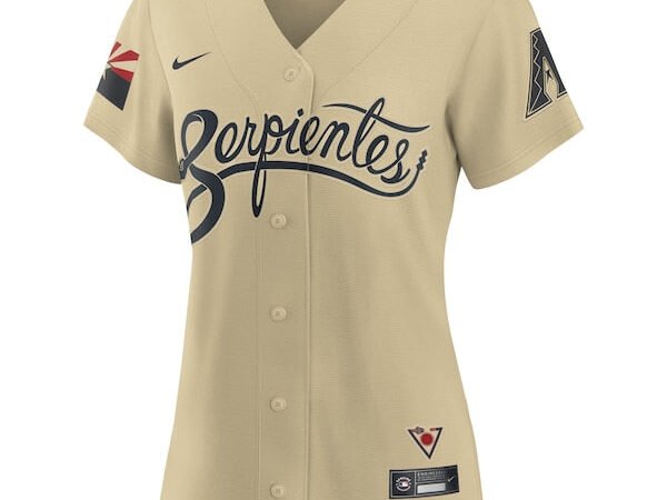 Arizona Diamondbacks Nike Women's City Connect Custom Replica Player Jersey - Sand