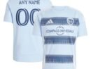 Sporting Kansas City adidas 2025 One KC Replica Custom Jersey - Light Blue
