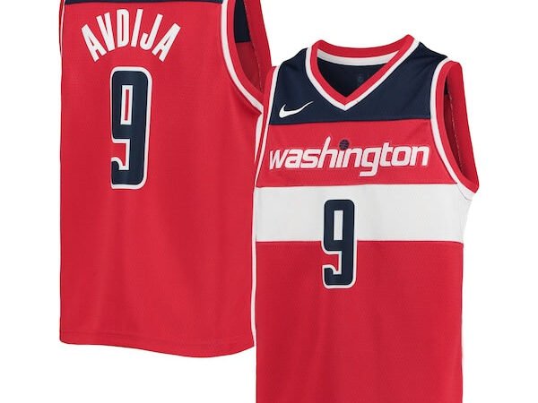 Deni Avdija Washington Wizards Nike Youth Swingman Jersey - Icon Edition - Red