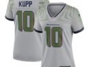 Cooper Kupp Seattle Seahawks Nike Women's 2025 Rivalries Collection Game Jersey - Wolf Gray