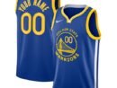 Golden State Warriors Nike Unisex 2019/20 Custom Swingman Jersey - Royal - Icon Edition