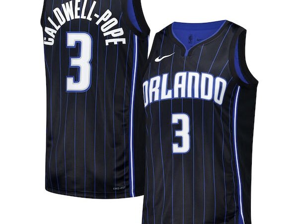 Kentavious Caldwell-Pope Orlando Magic Nike Unisex 2024 Offseason Addition Nike Swingman Jersey - Black