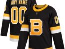 Boston Bruins adidas 2019/20 Alternate Authentic Custom Jersey - Black