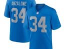 Alex Anzalone Detroit Lions Nike Alternate Game Jersey -  Blue