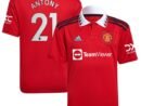 Antony Manchester United adidas Youth 2022/23 Home Replica Player Jersey - Red