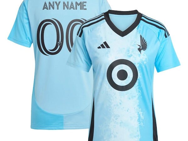 Minnesota United FC adidas Women's 2025 CONVERGENCE Replica Custom Jersey - Blue