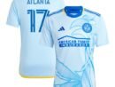 #17 Atlanta United FC adidas 2024 The Resurgens Kit Replica Player Jersey - Light Blue