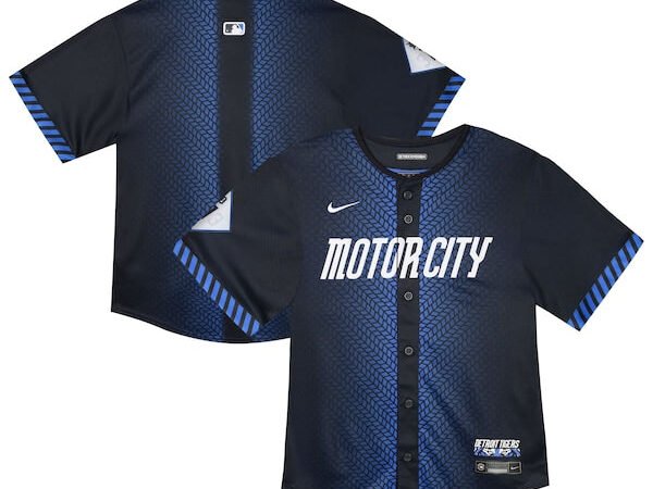 Detroit Tigers Nike Toddler City Connect Team Limited Jersey - Blue