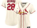 Nolan Arenado St. Louis Cardinals Nike Women's Alternate Replica Player Jersey - Cream/Red/White