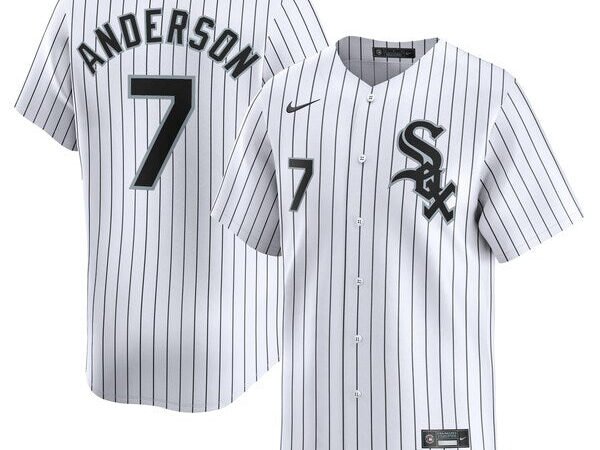 Tim Anderson Chicago White Sox Nike Home Limited Player Jersey - White