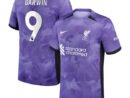 Darwin Núñez Liverpool Nike 2023/24 Third Stadium Replica Player Jersey - Purple