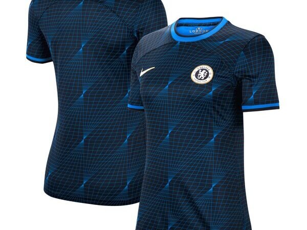 Chelsea Nike Women's 2023/24 Away Stadium Replica Jersey - Navy
