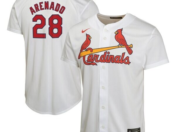 Nolan Arenado St. Louis Cardinals Nike Youth Home Game Player Jersey - White