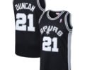 Tim Duncan San Antonio Spurs 1998/99 Hardwood Classics Swingman Jersey - Black
