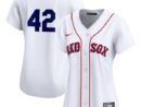 Boston Red Sox Nike Women's 2024 Jackie Robinson Day Home Limited Jersey – White