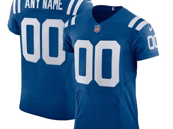Indianapolis Colts Nike Vapor Elite Custom Jersey - Royal