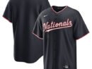 Washington Nationals Nike Alternate Replica Jersey - Navy/White