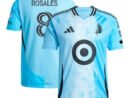 Joseph Rosales Minnesota United FC adidas 2025 CONVERGENCE Authentic Player Jersey - Blue