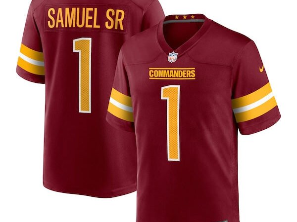 Deebo Samuel Sr Washington Commanders Nike Game Player Jersey - Burgundy