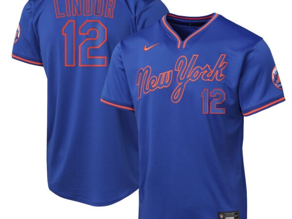 Francisco Lindor New York Mets Nike Alternate Limited Player Jersey – Royal