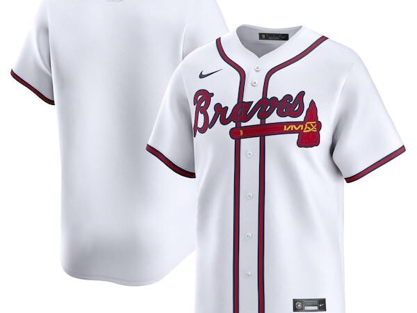 Atlanta Braves Nike Youth Home Limited Jersey - White