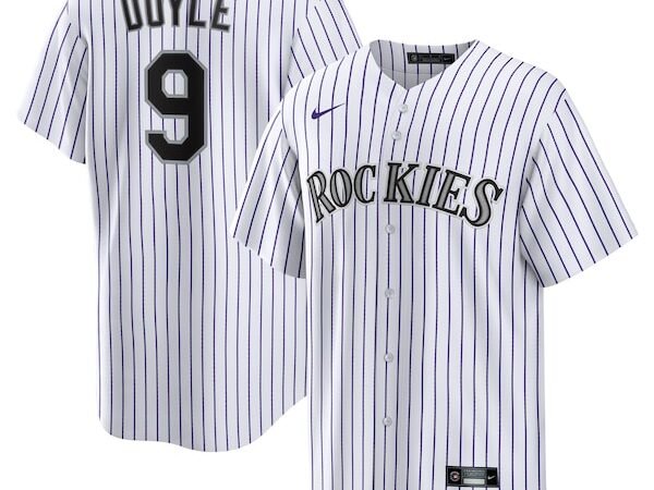 Brenton Doyle Colorado Rockies Nike Home Replica Jersey - White