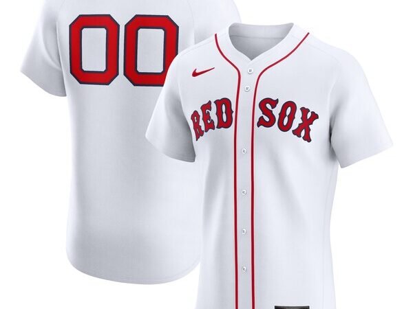Boston Red Sox Nike Home Elite Custom Jersey - White