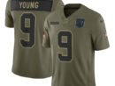 Bryce Young Carolina Panthers Nike 2025 Salute to Service Limited Jersey - Olive