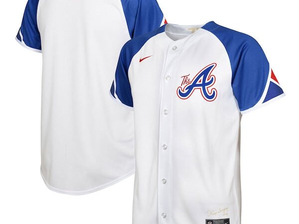 Atlanta Braves Nike Toddler 2023 City Connect Replica Jersey - White