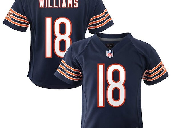 Caleb Williams Chicago Bears Nike Preschool Player Game Jersey - Navy