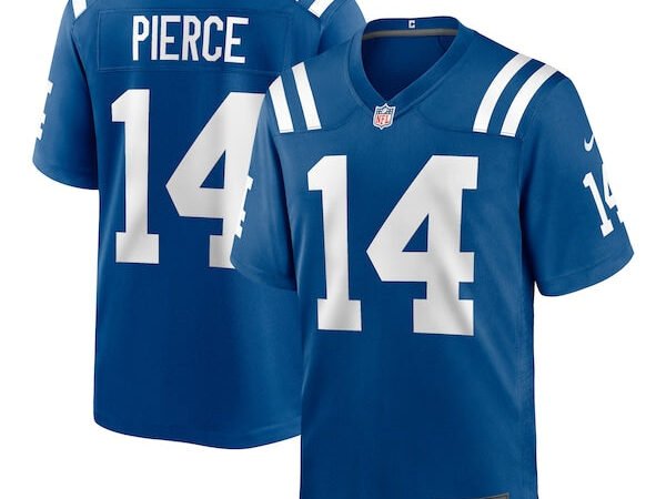 Alec Pierce Indianapolis Colts Nike Player Game Jersey - Royal/Blue/White