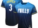 Bryce Harper Philadelphia Phillies Nike Youth 2024 City Connect Limited Player Jersey - Blue
