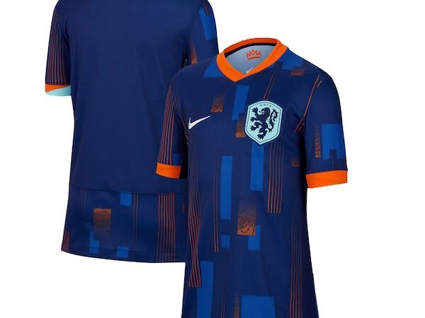 Netherlands National Team Nike Youth 2024 Away Replica Jersey - Blue