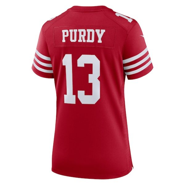 Brock Purdy San Francisco 49ers Nike Women's Super Bowl LVIII Game Jersey - Scarlet