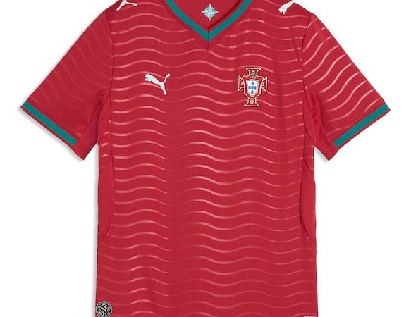 Portugal National Team Puma Youth 2026 Home Replica Jersey - Red