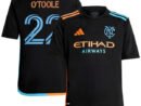 Kevin O'Toole New York City FC adidas Youth 2024 24/7 Kit Replica Player Jersey – Black