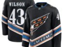 Tom Wilson Washington Capitals  Alternate 50th Anniversary Premium Jersey - Black/Red